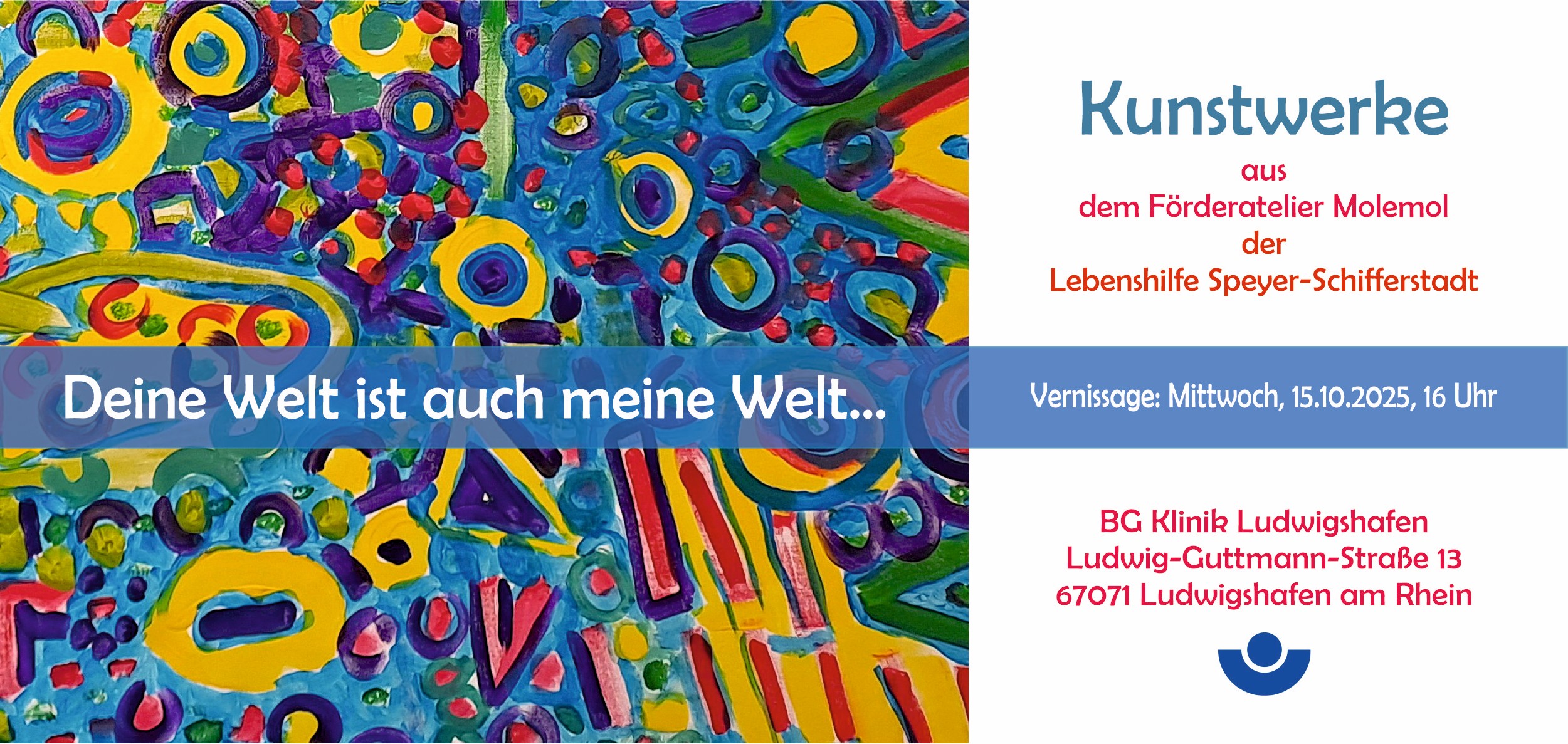 Kunstausstellung Atelier Molemol Lebenshilfe