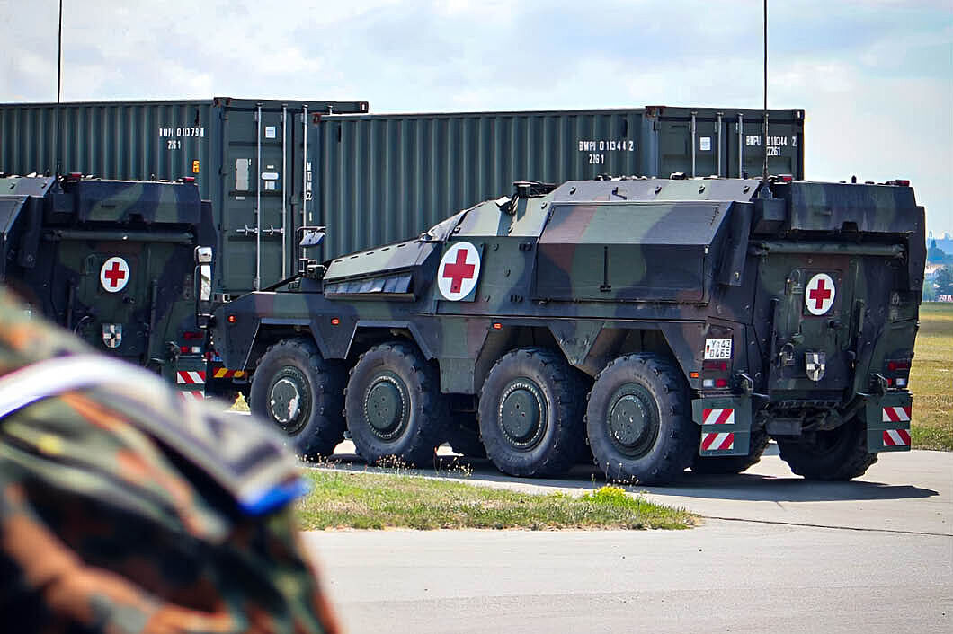 Informations- und Lehrübung des Sanitätsdienstes der Bundeswehr