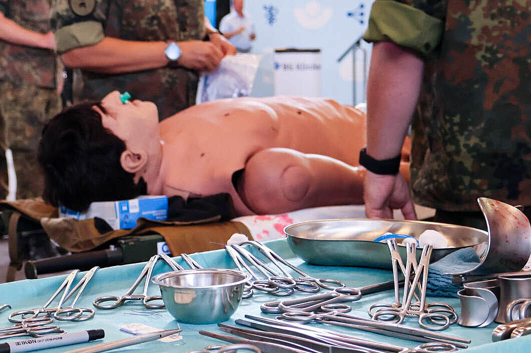 Informations- und Lehrübung des Sanitätsdienstes der Bundeswehr