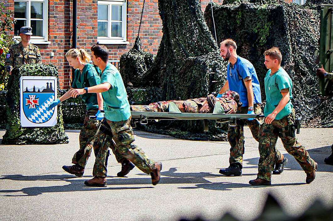 Informations- und Lehrübung des Sanitätsdienstes der Bundeswehr