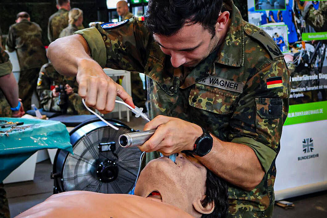 Informations- und Lehrübung des Sanitätsdienstes der Bundeswehr