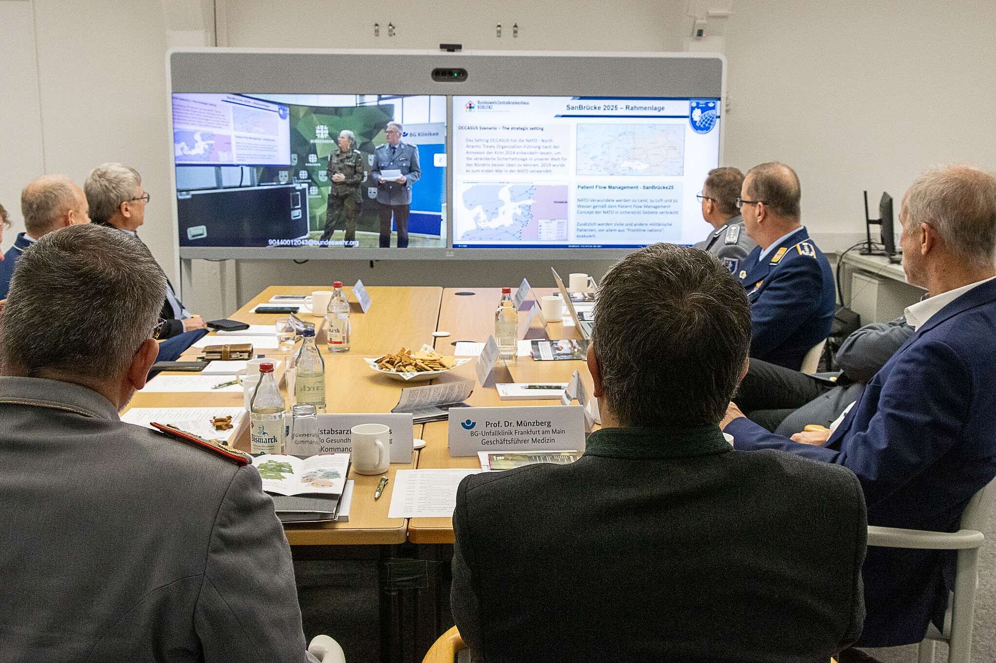 Simulationsübung „SanBrücke 2025“