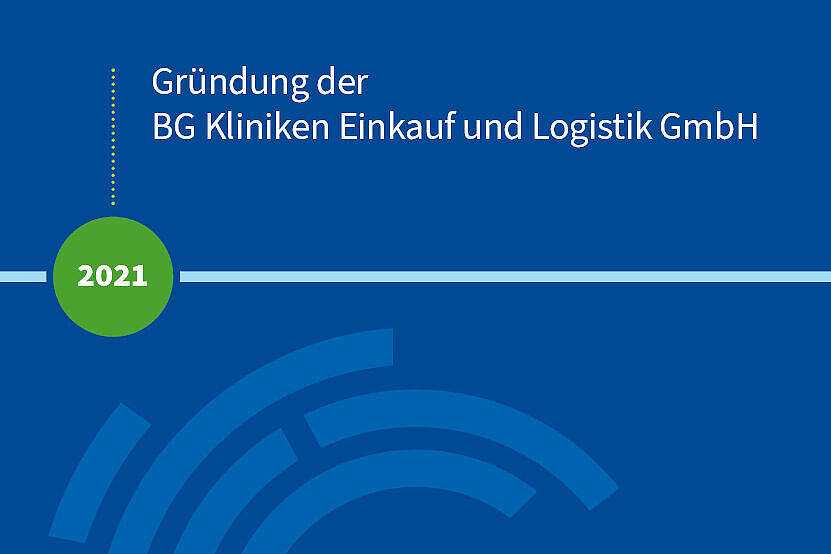 2021: Gründung der BG Kliniken Einkauf und Logistik GmbH
