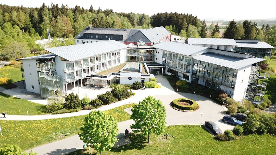 Luftaufnahme Klinik Falkenstein